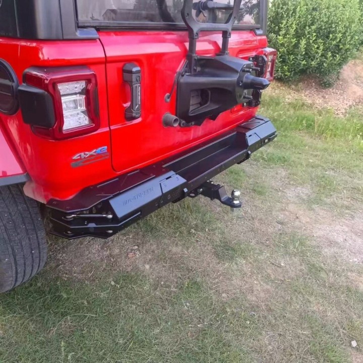 FURY Aluminium Rear Bumper Jeep Wrangler JL/JLU 2018+ PDC - view 3