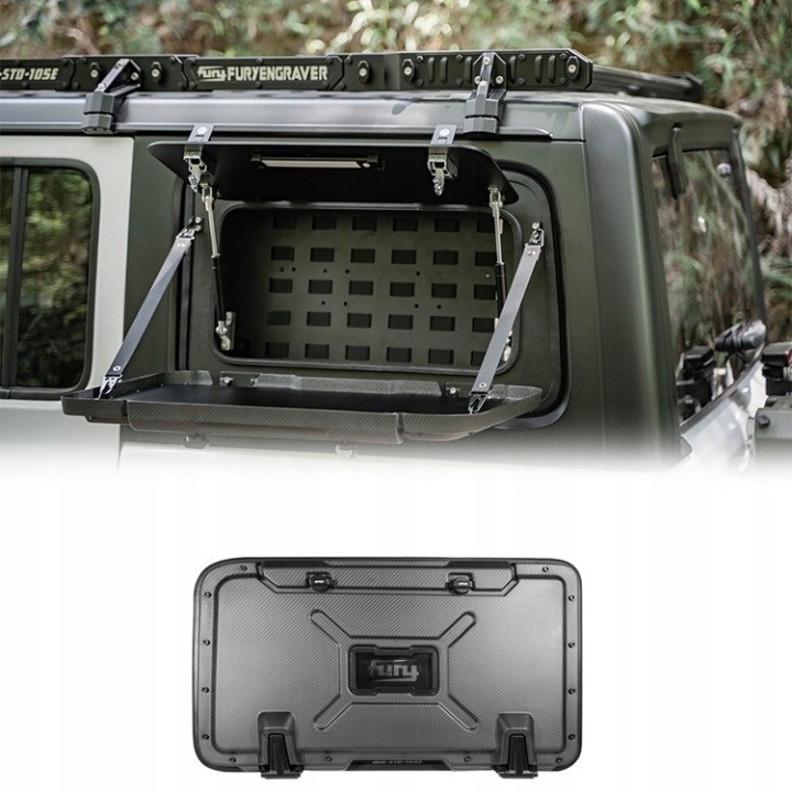 FURY Gravity Left Side Window Storage Box Jeep Wrangler JLU