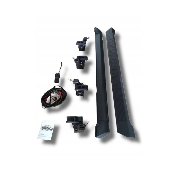 Electric side steps Jeep Wrangler JL 2-door 2018-2024