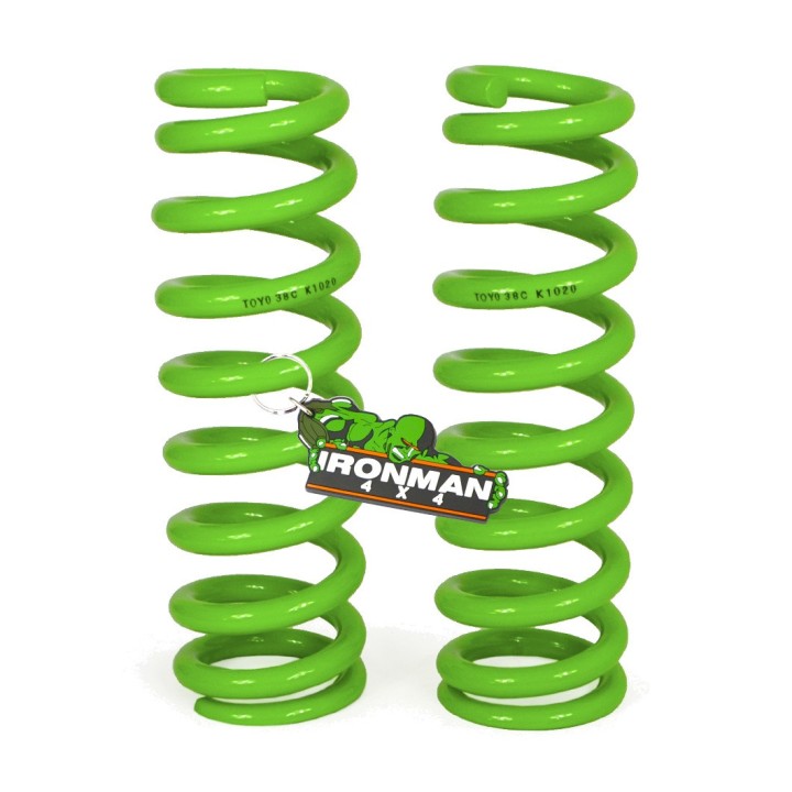 Front coil springs Ironman 4x4 Heavy Duty — Toyota Land Cruiser, Toyota 4Runner Gen, Holden Colorado Low Ride (TOY038C) - view 4