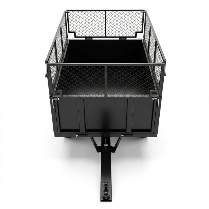 Przyczepka ogrodowa z kiprem Barracuda B-TC3080, 300 kg, do quada i traktorka - ujęcie 3
