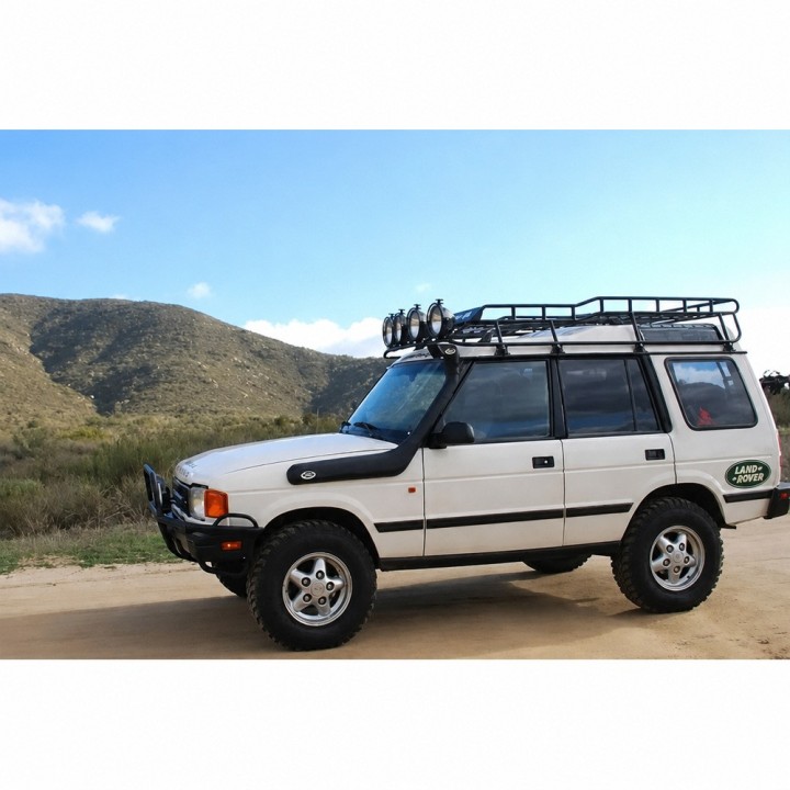 Snorkel Snakeman 4WD left side Land Rover Discovery SNS37