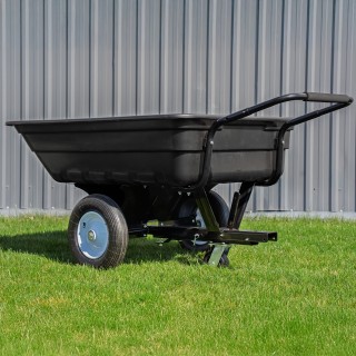 Tipping Garden Cart and Trailer 400 kg — Barracuda BTC3080PL