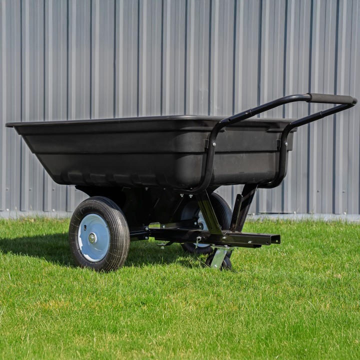 Tipping Garden Cart and Trailer 400 kg — Barracuda BTC3080PL