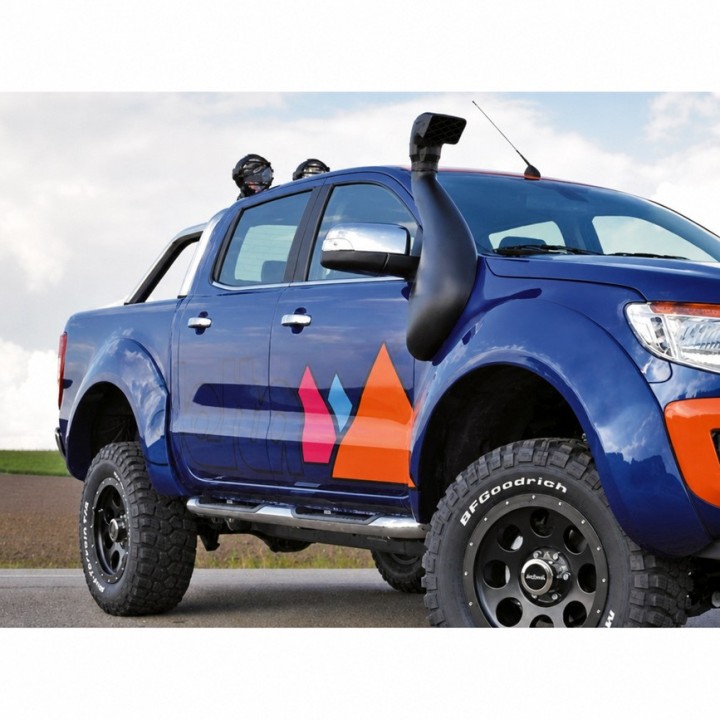 Snorkel Snakeman 4WD, right side — Ford Ranger XLT/Limited/Wildtruck (SNST611XLT) - view 8