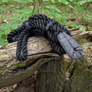 Lina kinetyczna czarna 22 tony | 8m x 32mm Snakeman 4WD (SNL032) - ujęcie 2