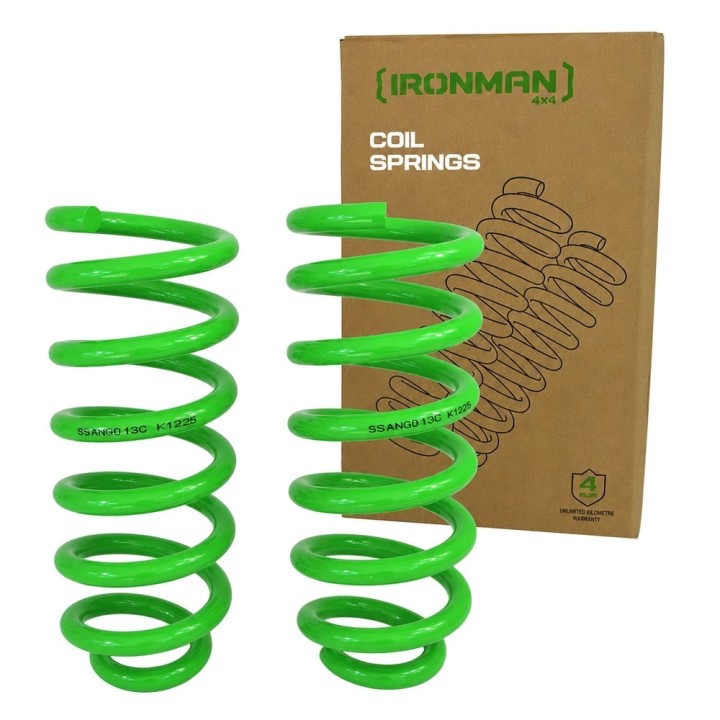 Front coil springs Ironman 4x4 Heavy Duty, 2" lift — SsangYong Musso Q250, SsangYong Musso Q261 2025R+ (SSANG013C)