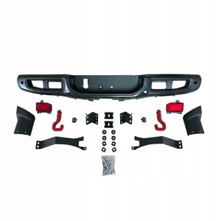 Steel Rear Bumper with PDC Sensor Holes - Jeep Wrangler JL/JLU 2018+