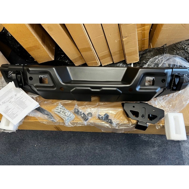 SB Style Steel Rear Bumper - Jeep Wrangler JL 2018+, PDC version - view 2
