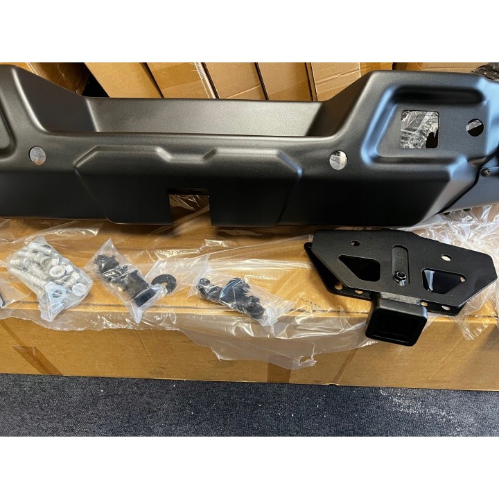 SB Style Steel Rear Bumper - Jeep Wrangler JL 2018+, PDC version - view 3