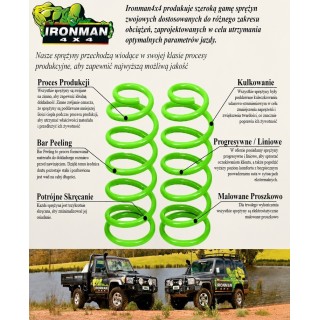 Front coil springs Ironman 4x4 Heavy Duty JEEP016B