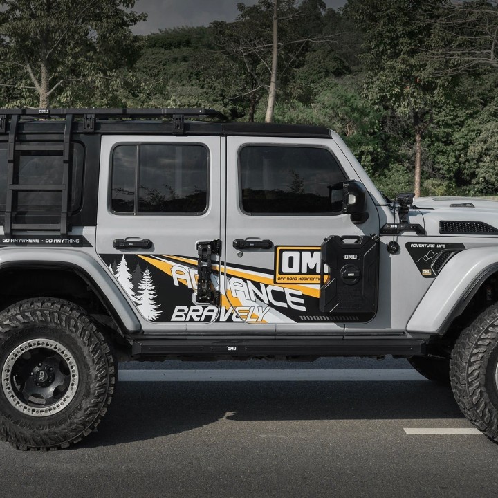 OMU Genesis Side Steps - Jeep Wrangler JLU 2018-2025 - view 10