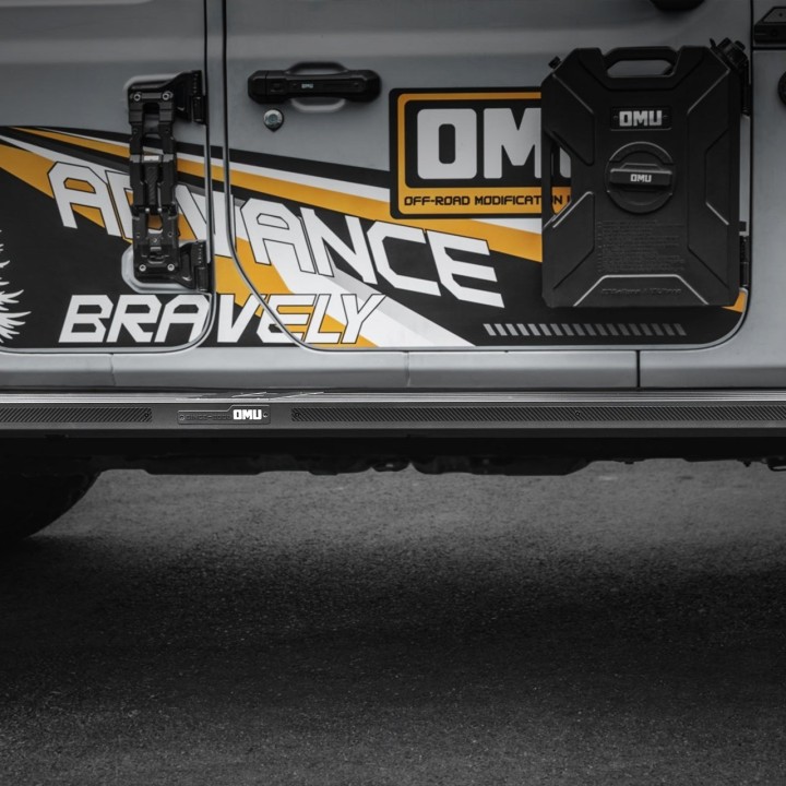OMU Genesis Side Steps - Jeep Wrangler JLU 2018-2025 - view 11