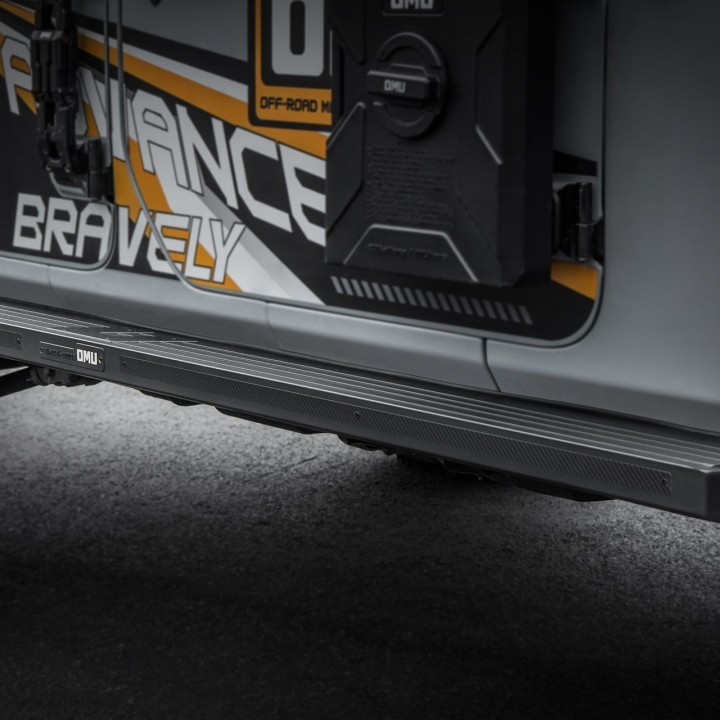 OMU Genesis Side Steps - Jeep Wrangler JLU 2018-2025 - view 12