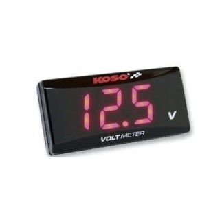 Koso Woltomierz Czerwony 6-19,9V DC