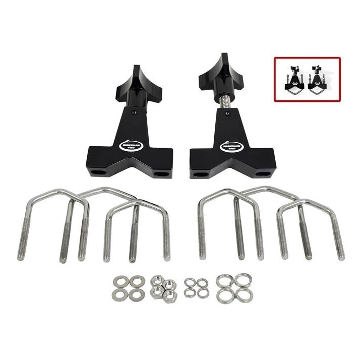 Stainless steel bumper Snakeman 4WD SNA003 | Szekla