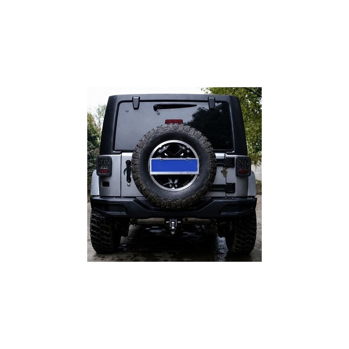 Rear steel bumper for Snakeman 4WD Jeep Wrangler JK SNBR03