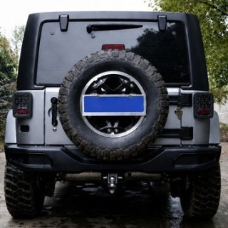 Rear steel bumper for Snakeman 4WD Jeep Wrangler JK SNBR03