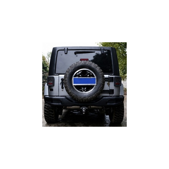 Rear steel bumper for Snakeman 4WD Jeep Wrangler JK SNBR03