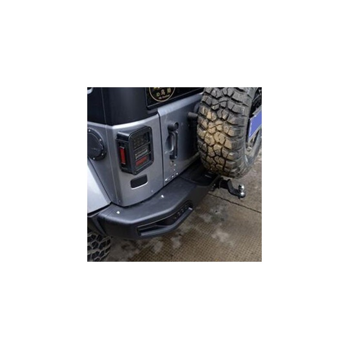Rear steel bumper for Snakeman 4WD Jeep Wrangler JK SNBR03
