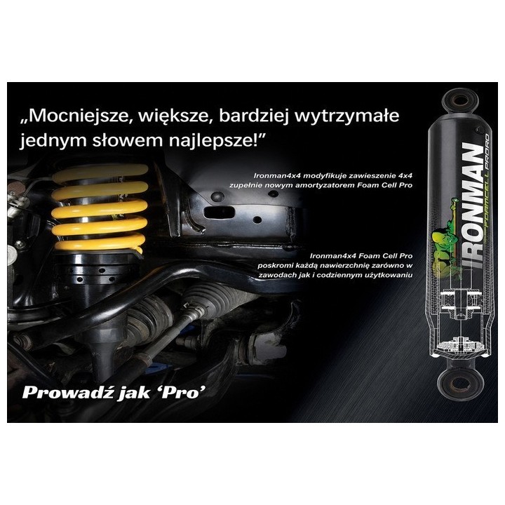 Front shock absorber Ironman 4x4 Foam Cell Pro 45683LFE