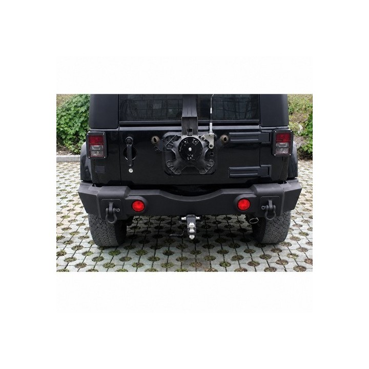 Steel rear bumper Snakeman 4WD Jeep Wrangler JK SNBR04