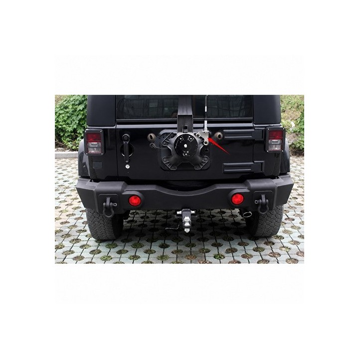 Steel rear bumper Snakeman 4WD Jeep Wrangler JK SNBR04