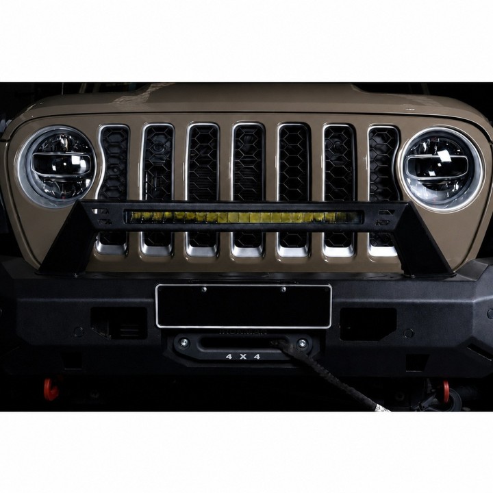 Steel front bumper Ironman 4x4 Jeep Wrangler JL BBR077