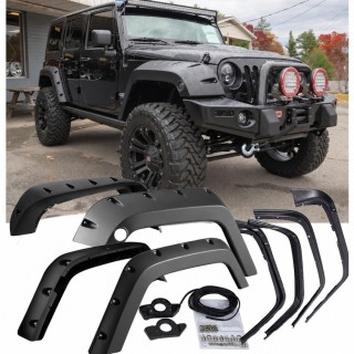 Fender flare Snakeman 4WD Jeep Wrangler JK Formowane SNFF023