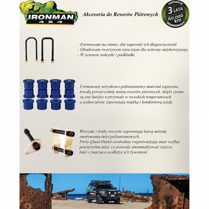 Leaf spring Ironman 4x4 1103UBK | Szekla4x4 Warsaw
