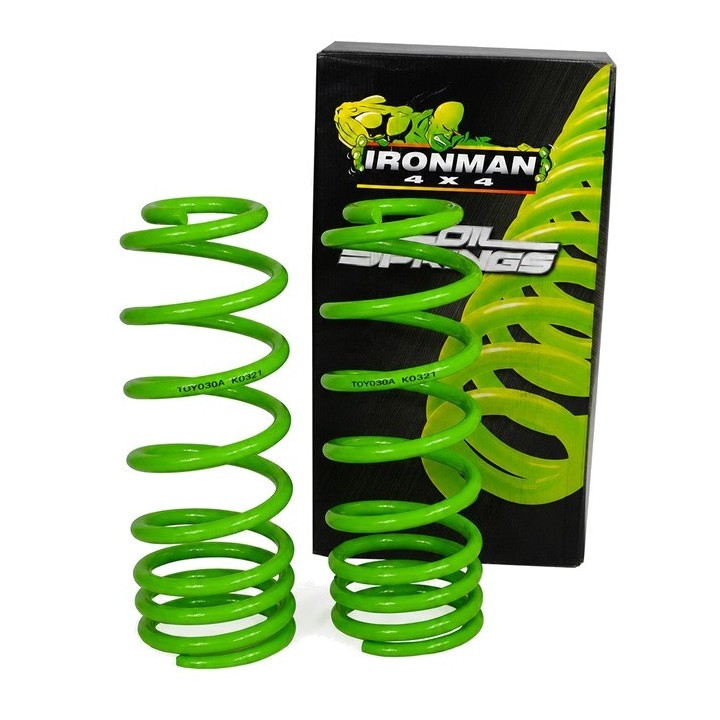 Rear coil springs Ironman 4x4 Heavy Duty, 2" lift — Toyota Land Cruiser, Toyota 4Runner (TOY039A)