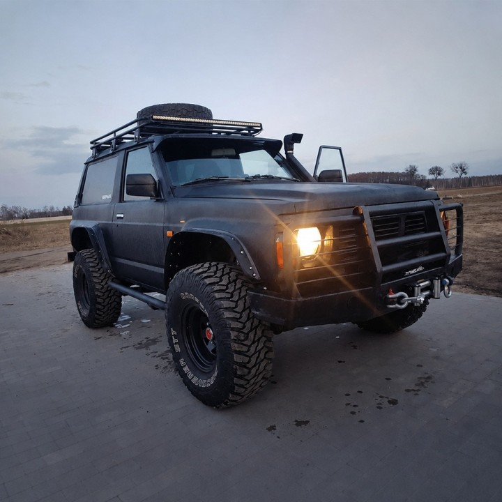 Snorkel Snakeman 4WD left side Nissan Patrol Y60 SNSY60NA