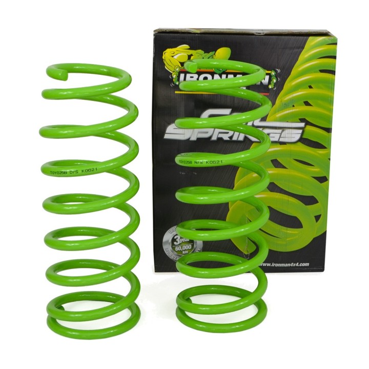 Rear coil springs Ironman 4x4 Heavy Duty 2" lift TOY025B