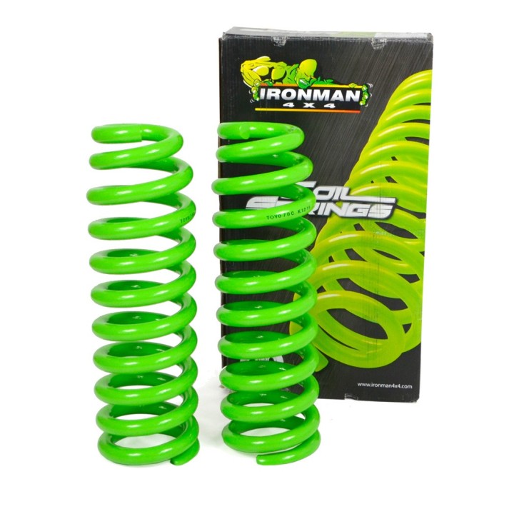 Front coil springs Ironman 4x4 Heavy Duty 2" lift TOY070C