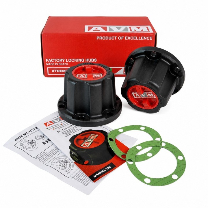 Heavy duty manual free wheeling hubs AVM AVM710XP | Szekla