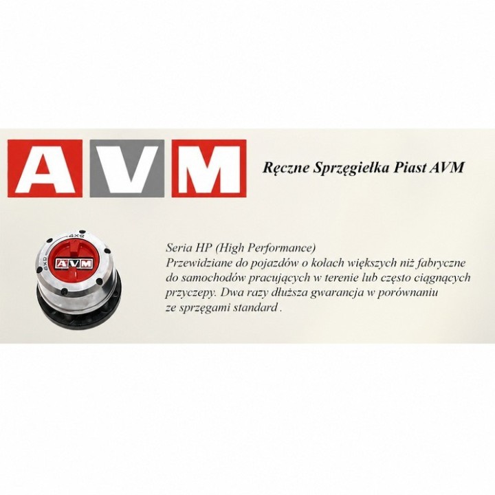 Free wheeling hub AVM Hyundai Galloper AVM743XP | Szekla
