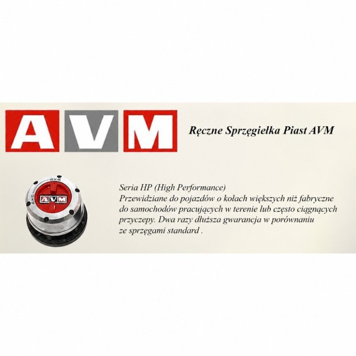 Free wheeling hub AVM Hyundai Galloper AVM743XP | Szekla