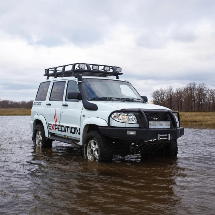 Snorkel air intake Snakeman 4WD UAZ Patriot 2.7L SNSYAZNA