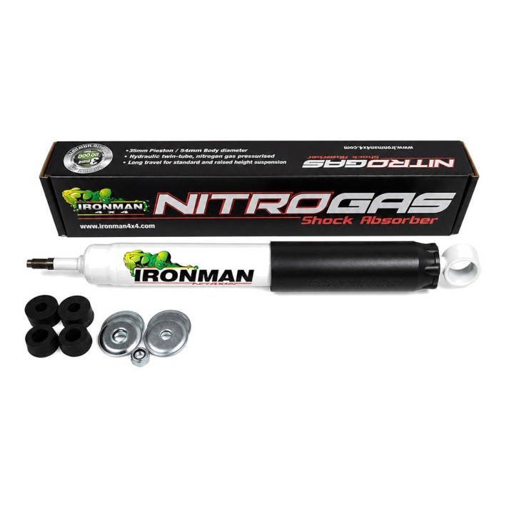 Rear shock absorber Ironman 4x4 Nitro Gas, 2" lift — Toyota Lansd Cruiser LJ (12697GR)