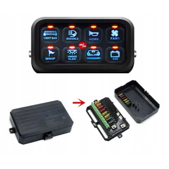 8-Circuit Light Control Panel TXALO JC02