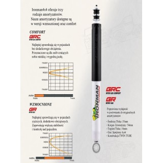 Front shock absorber Ironman 4x4 Toyota Hilux 12639GR