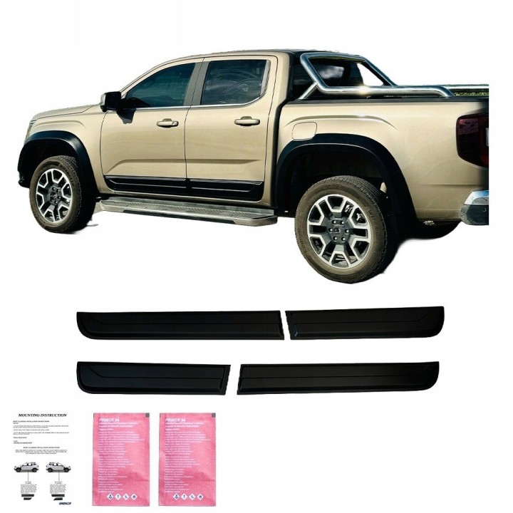 Door Protection Moulding Set Volkswagen Amarok 2022+ - view 2