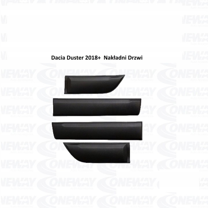 Door Protection Trims Dacia Duster 2018-2022, set of 4