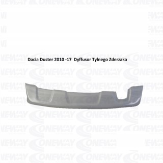 Rear Bumper Diffuser Dacia Duster 2010-2017