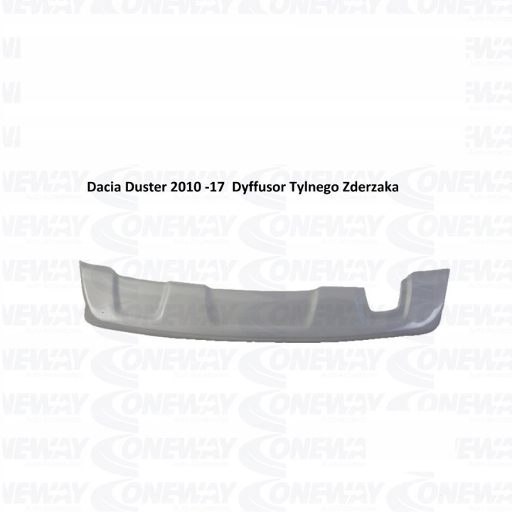 Rear Bumper Diffuser Dacia Duster 2010-2017