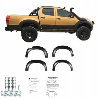 Fender Flares for Isuzu D-Max 2012-2019, set of 4