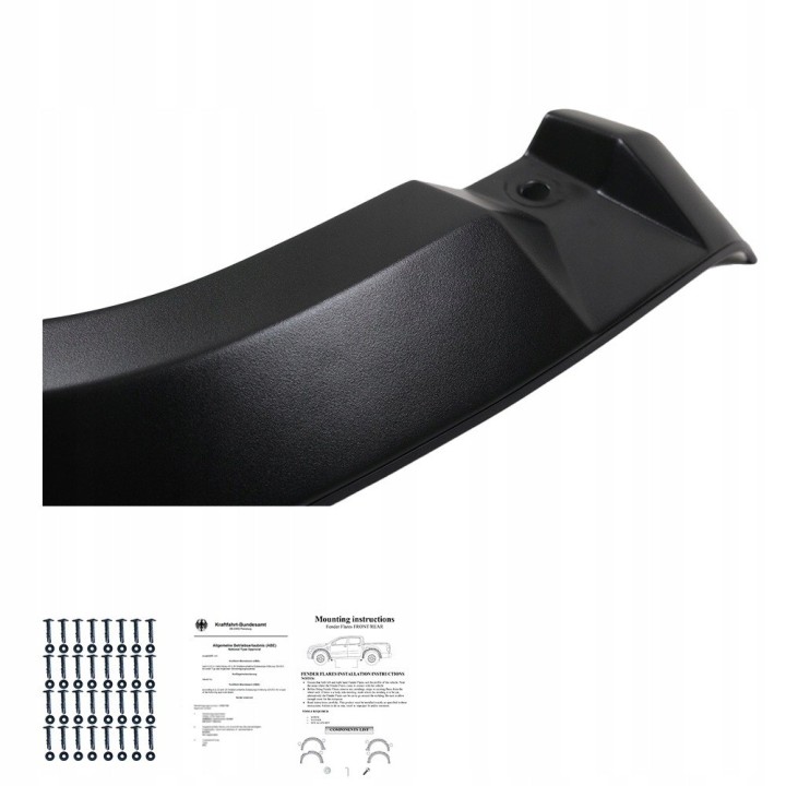 Fender Flares for Volkswagen Amarok MK2 2022+, full set - view 2