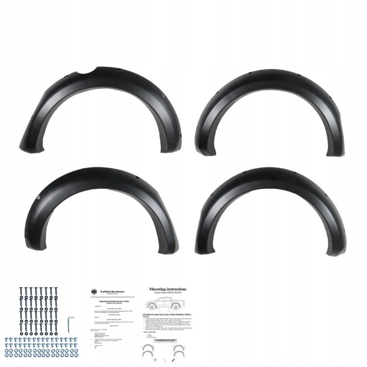 Fender Flares for Mitsubishi L200 2015-2019, set of 4 - view 4