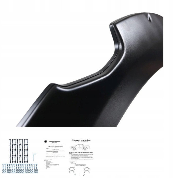 Fender Flares for Isuzu D-Max 2012-2019, set of 4 - view 4