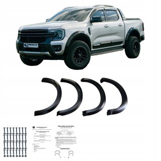 Fender Flare Kit for Ford Ranger T9 2022+, version without PDC sensors